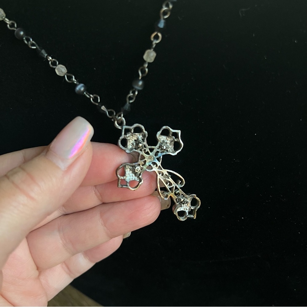 Cross Filigree custom necklace - Picture 8 of 9
